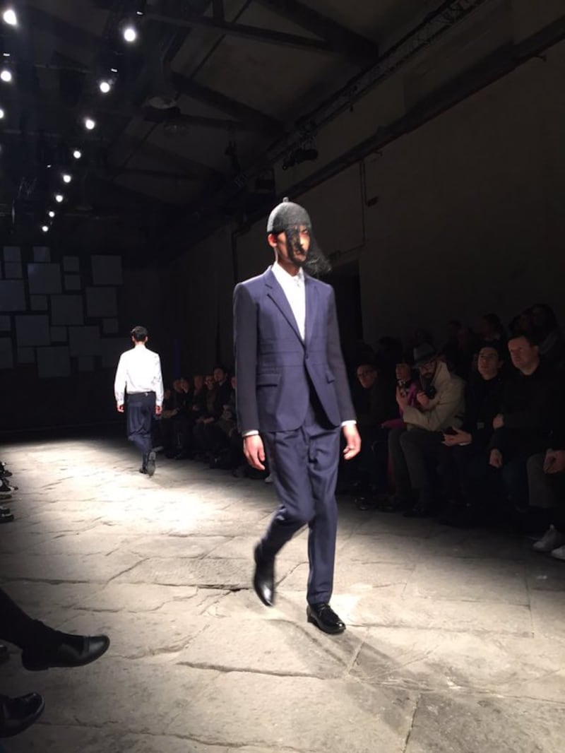 Pitti Uomo, profughi in passerella 3
