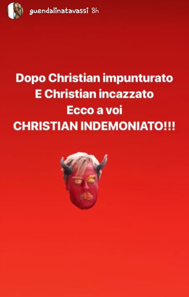 Guendalina Tavassi vs Cristian Imparato
