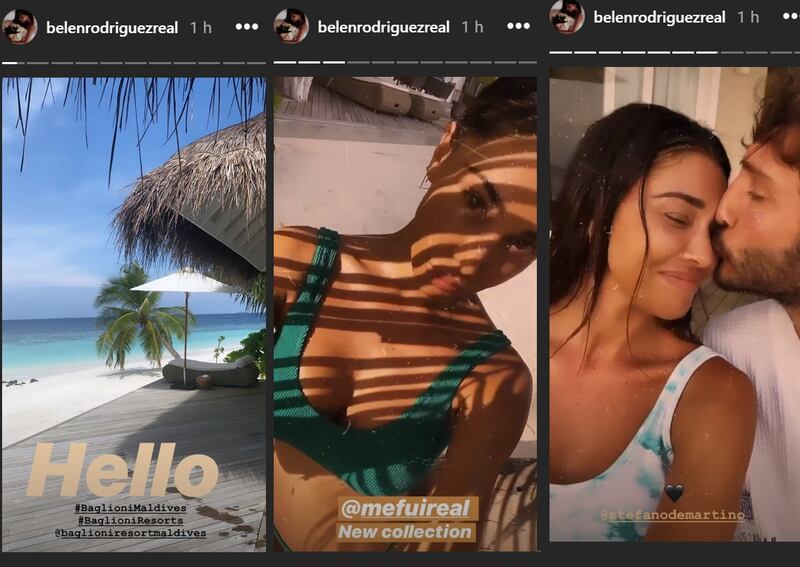 Belen Rodriguez e Stefano De Martino