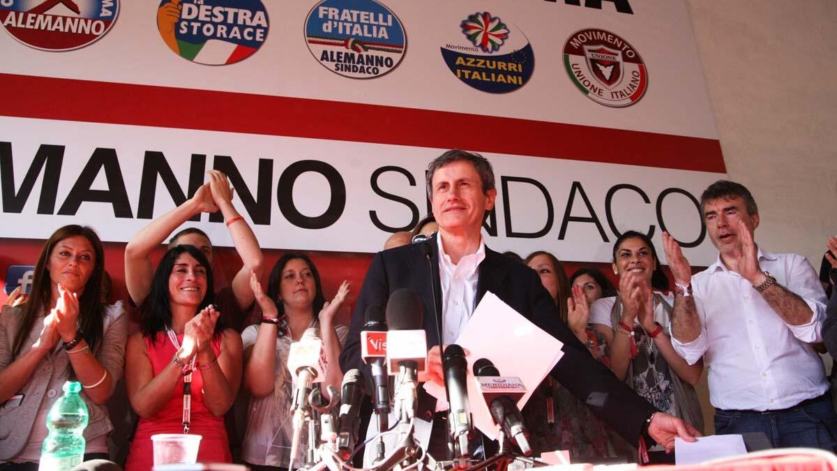 A Roma si estingue la destra Con Alemanno finisce l'era An