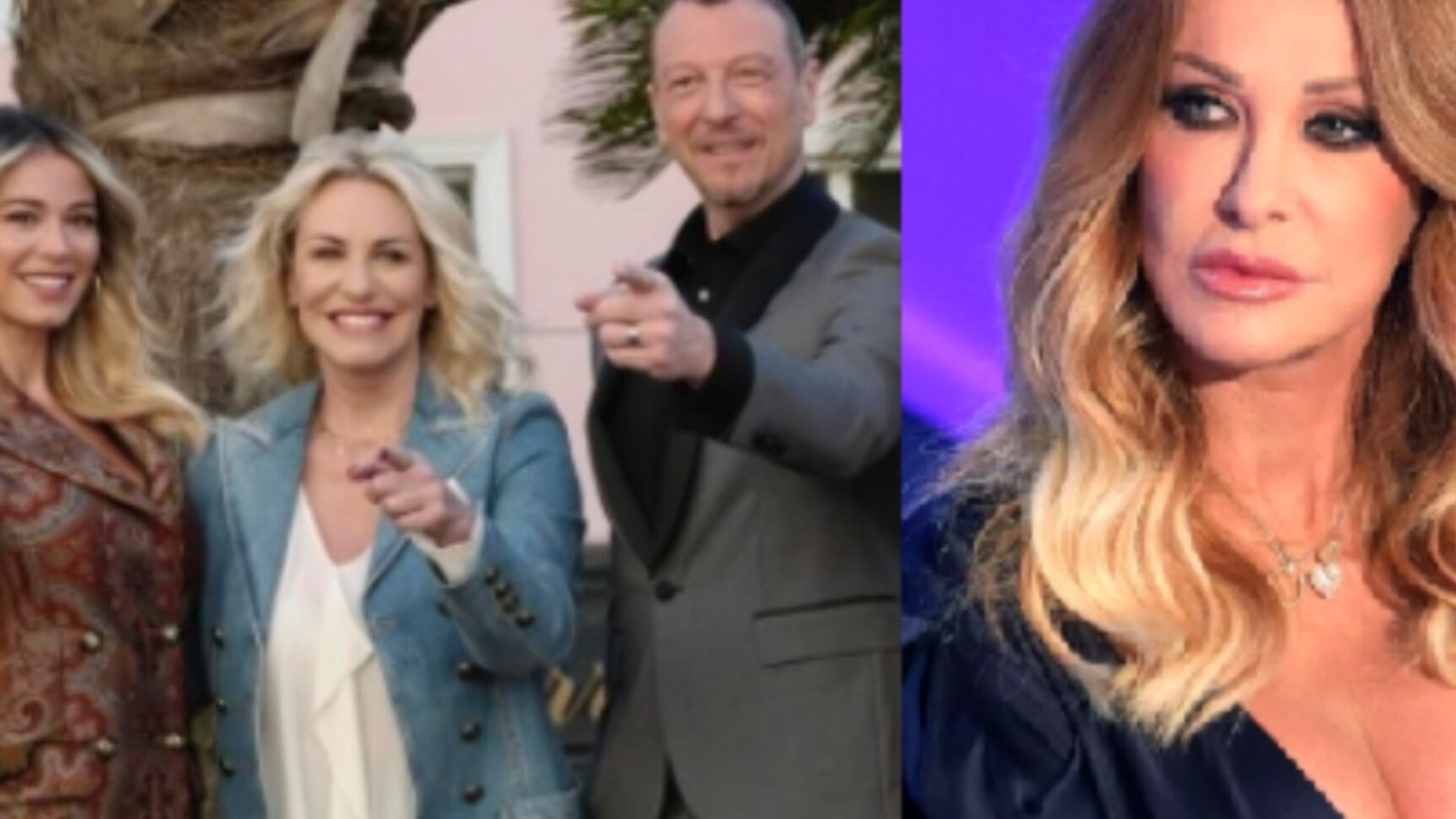 Sanremo, Paola Ferrari: "Ci sono state tutte tranne me..."