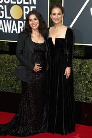 Golden Globe 2018, star in nero sul red carpet 7