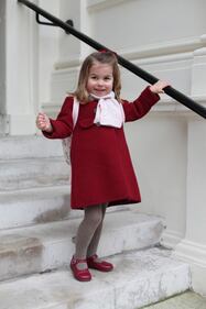 Il primo giorno di asilo nido della principessa Charlotte 2