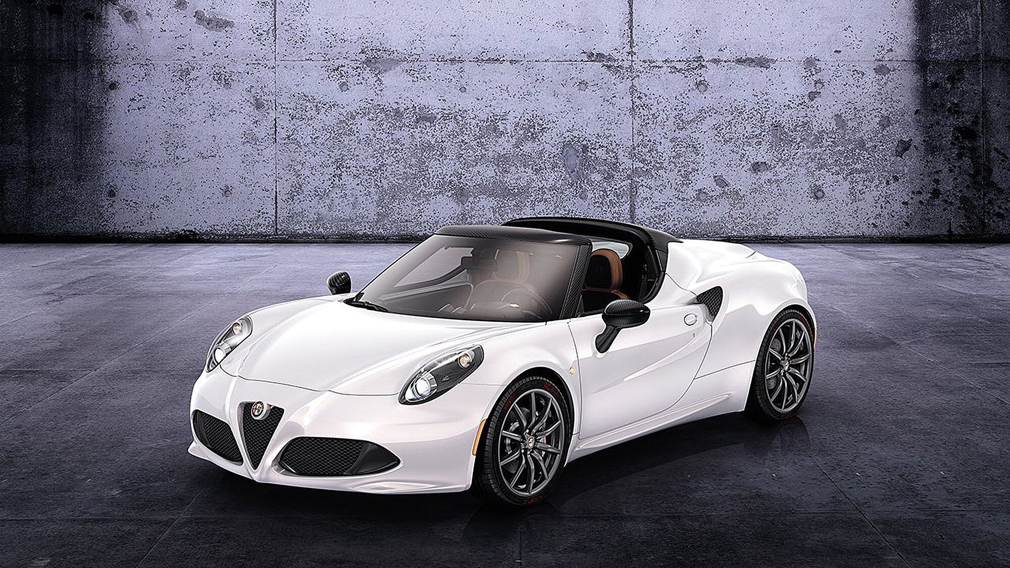 Alfa Romeo 4C Spider, orgoglio italiano a cielo aperto