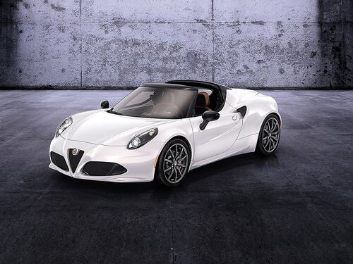 Alfa Romeo 4C Spider, orgoglio italiano a cielo aperto