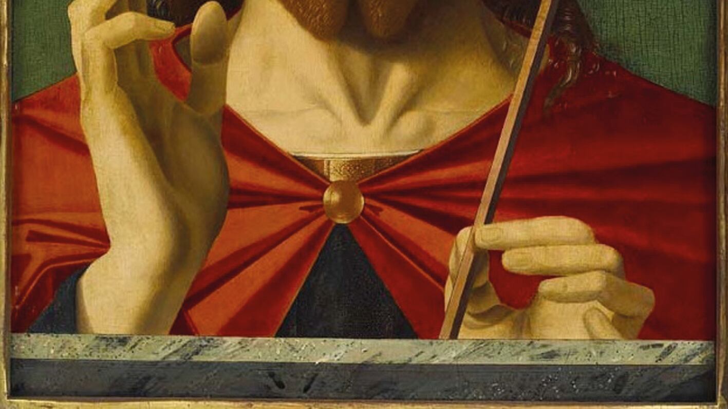 Il Cristo esangue e irreale di Jacopo da Valenza