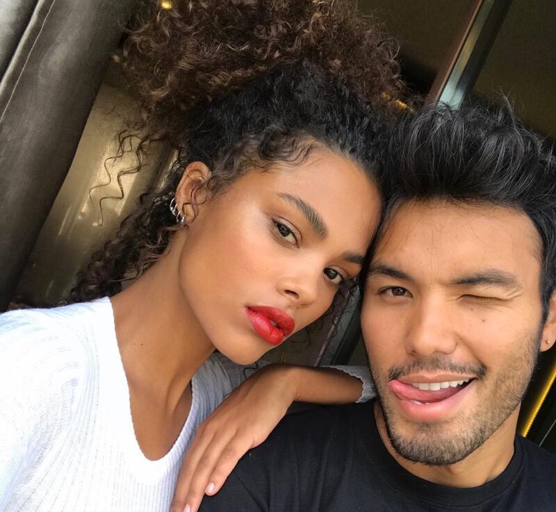 Tina Kunakey, sexy compagna di Vincent Cassel 1