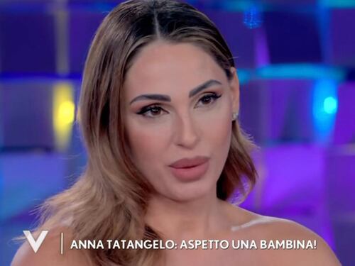 "È un dono". Anna Tatangelo rivela il sesso del suo secondo figlio a Verissimo