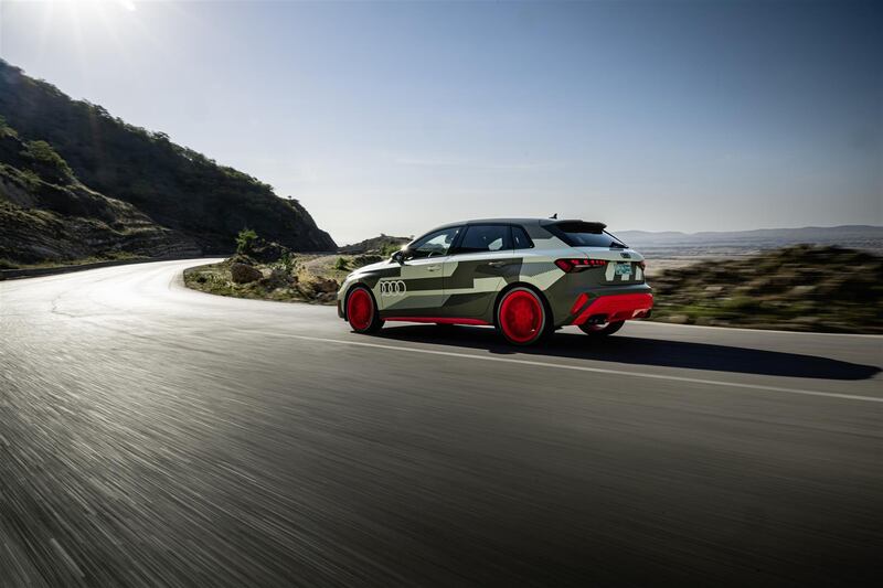 Audi S3 restyling, guarda tutte le foto del prototipo 9