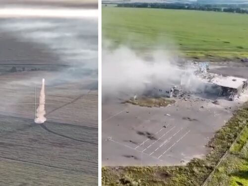 Bombardamenti, assalti e attacchi missilistici: le prime immagini dell'incursione ucraina nel Kursk