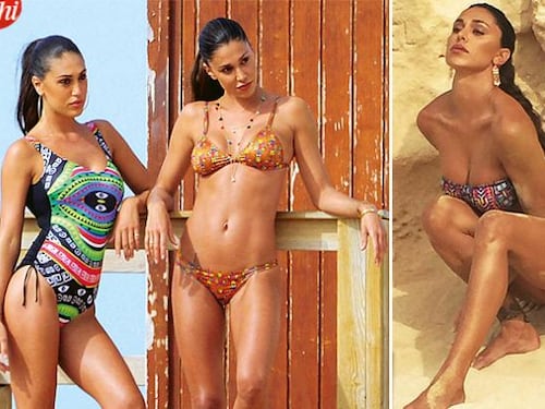 Belen e Cecilia Rodriguez in bikini a Ibiza