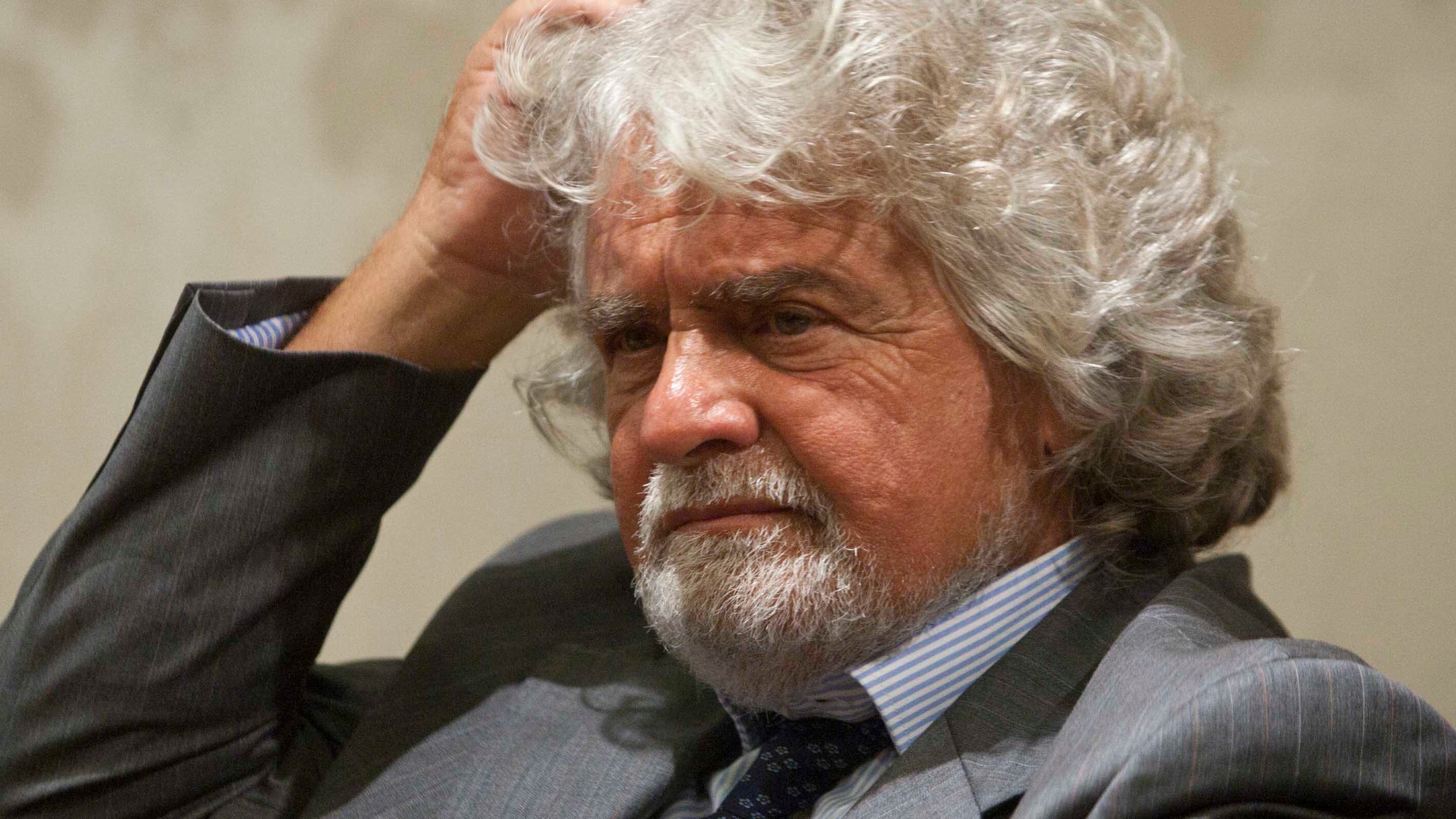 Mentana intervista Grillo