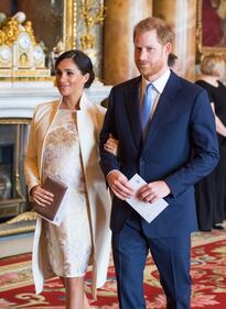 Meghan Markle e il Principe Harry, le foto dell'ovazione 7