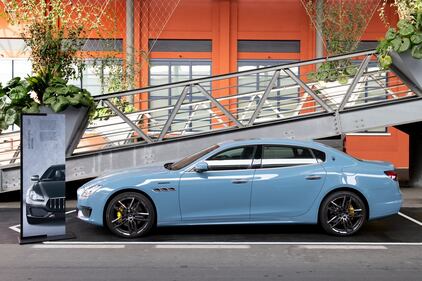 Maserati Quattroporte, guarda le foto della mostra 1