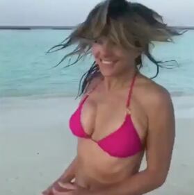 Liz Hurley, balletto bollente sui social 12