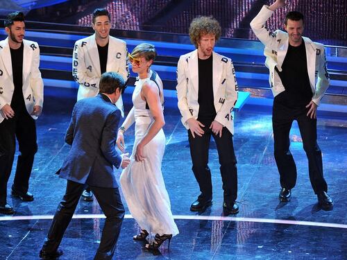 Federica Pellegrini al Festival di Sanremo