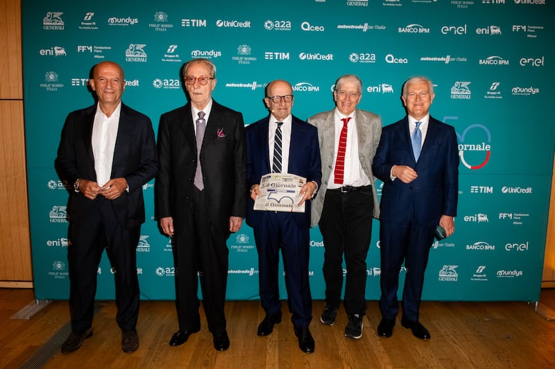 I 50 anni del Giornale con i suoi storici direttori 3