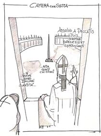 La vignetta del giorno: il Papa scorda gli italiani 1