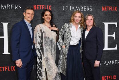 Da New York: Uma Thurman per la premiere della serie tv "Chambers" 1