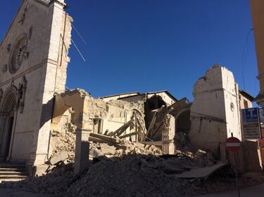 Norcia in macerie 3