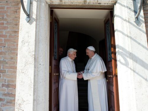 I due Papi in Vaticano