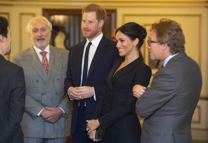 Meghan Markle e il Principe Harry a teatro 3