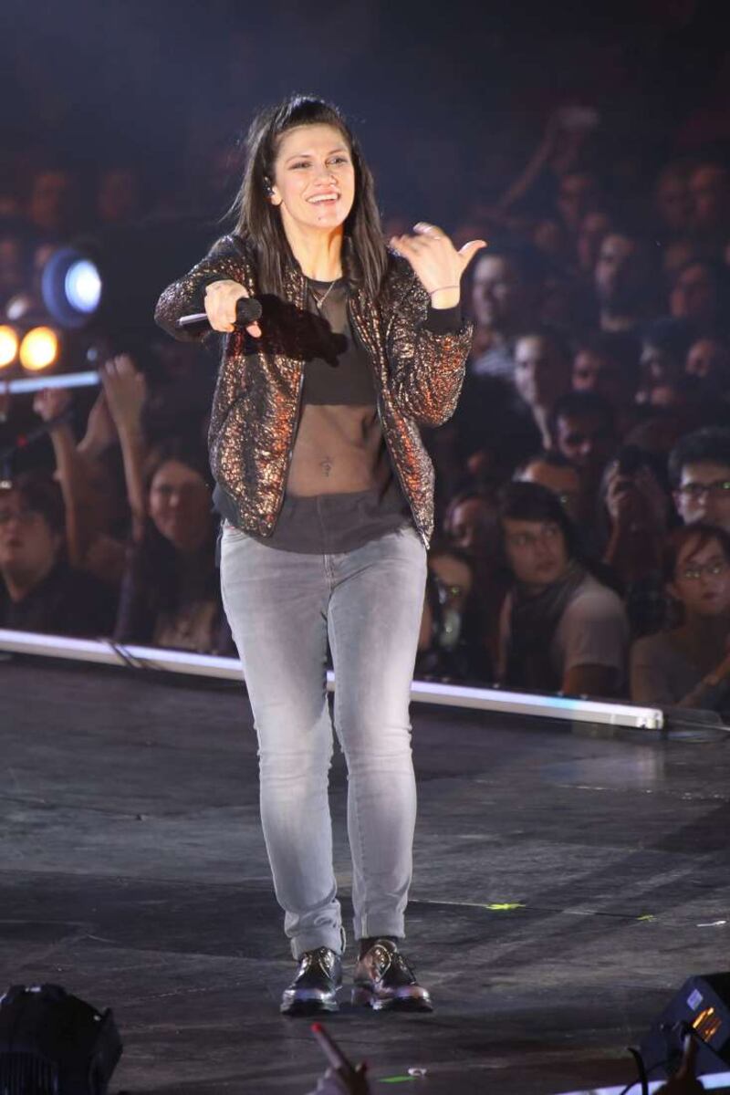 Elisa, coach Squadra Blu ad "Amici di Maria De Filippi" 24