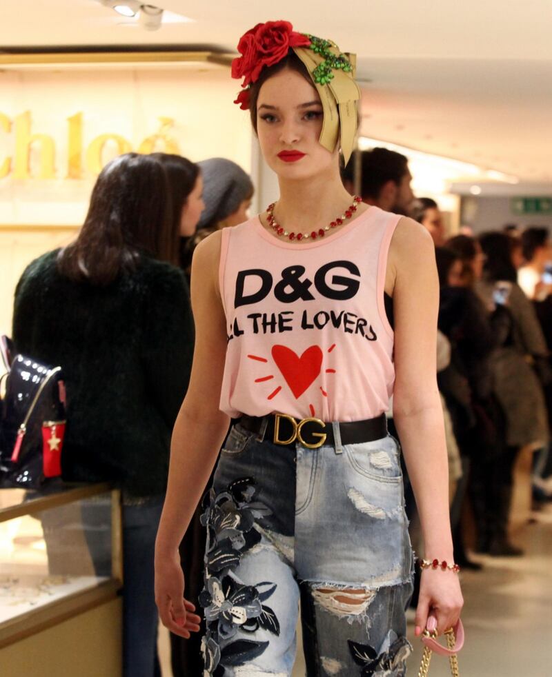 Dolce & Gabbana, sfilata alla Rinascente 2