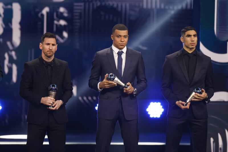 Lionel Messi è il miglior giocatore del 2022: i momenti più belli della premiazione 8