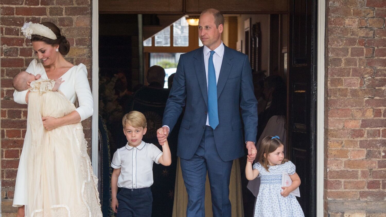 Battesimo Principe Louis: George e Charlotte sono protagonisti