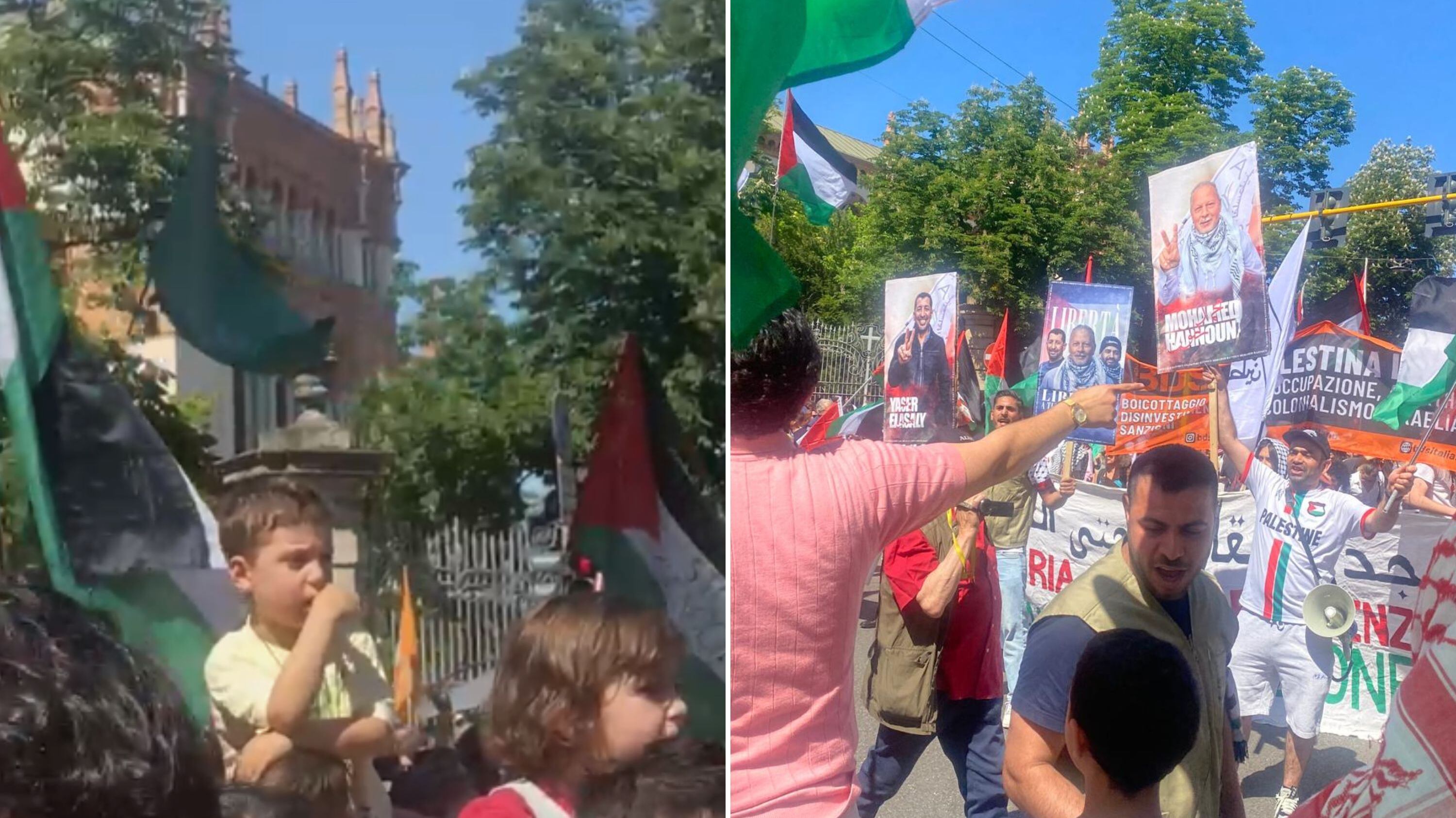 25 Aprile, Milano si riscopre antisemita. Cacciata la Brigata Ebraica: "Siete solo saponette mancate". Nel corteo bandiere di Hamas e Hezbollah