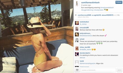Camilla Mackintosh, gambe chilometriche su Instagram 6