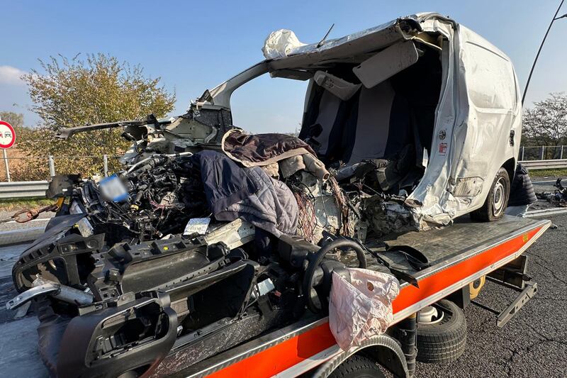 Le immagini dell'incidente di Bergamo: 2 morti e un ferito gravissimo 8