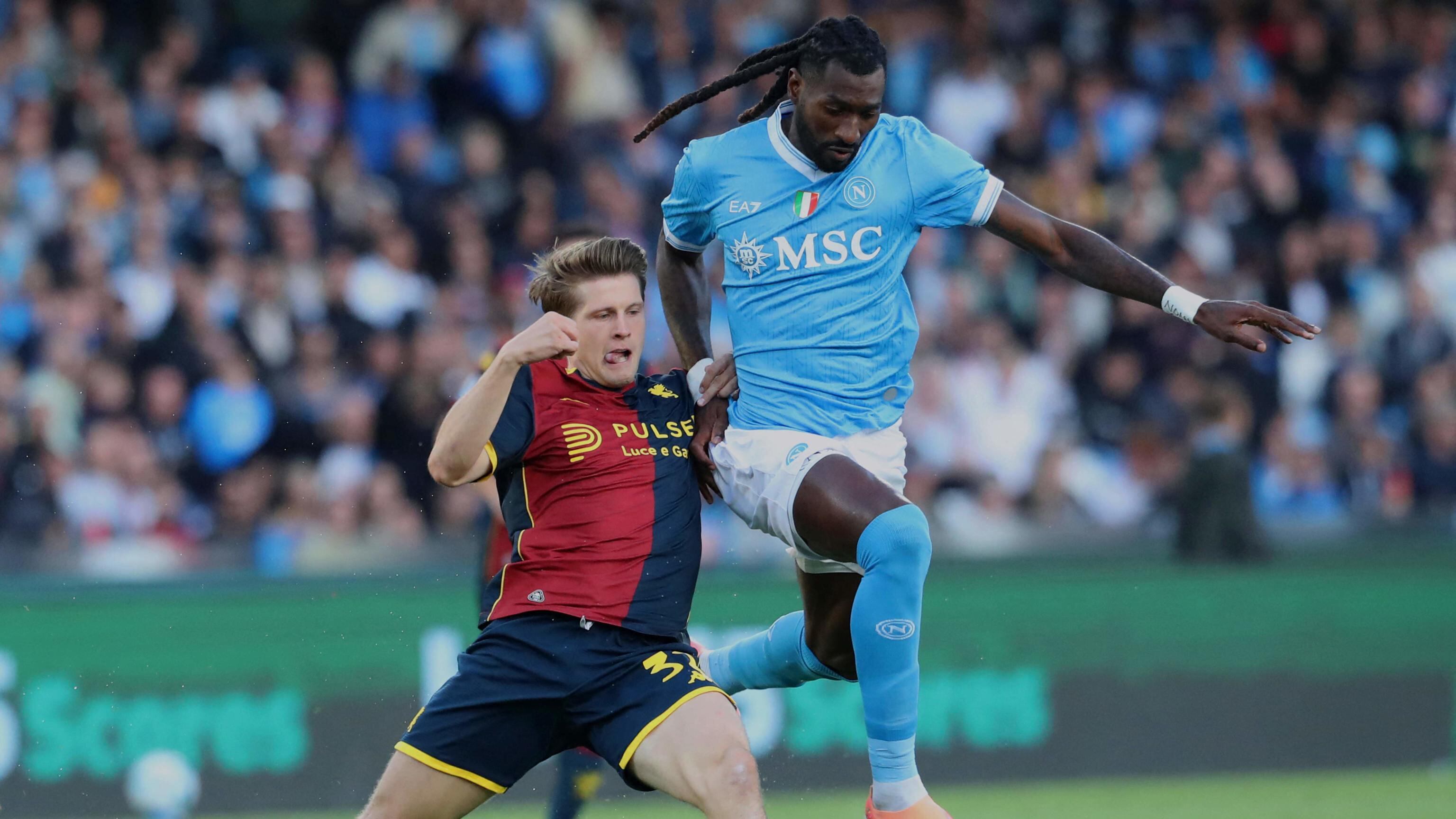 Brividi Napoli, rimediano Anguissa e Hojlund