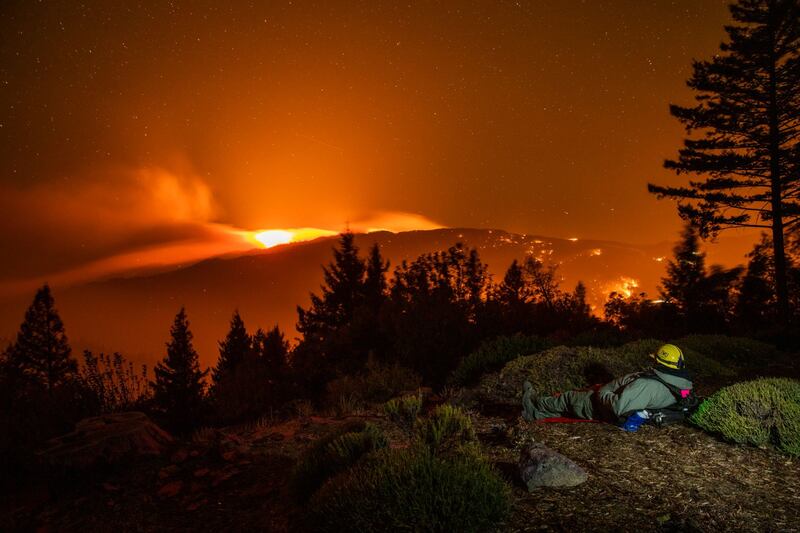 Gli incendi in California 5