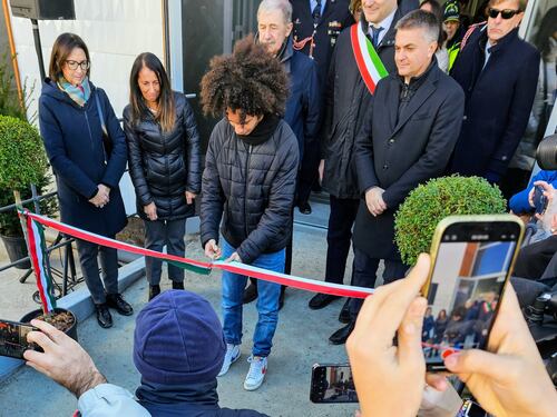Ponte Morandi, il "Memoriale" inaugurato dal figlio di una delle vittime