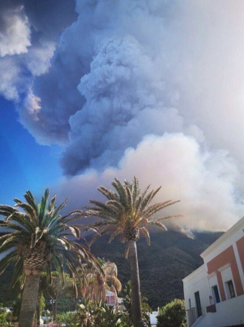 Stromboli, eruzione sull'isola 5