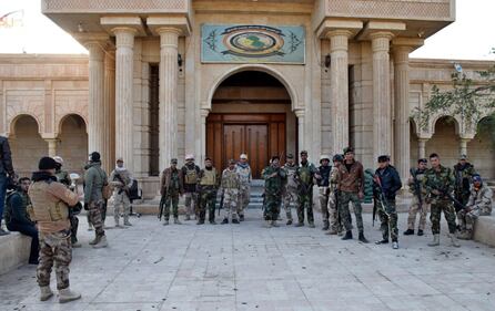 I soldati iracheni a Ramadi 9