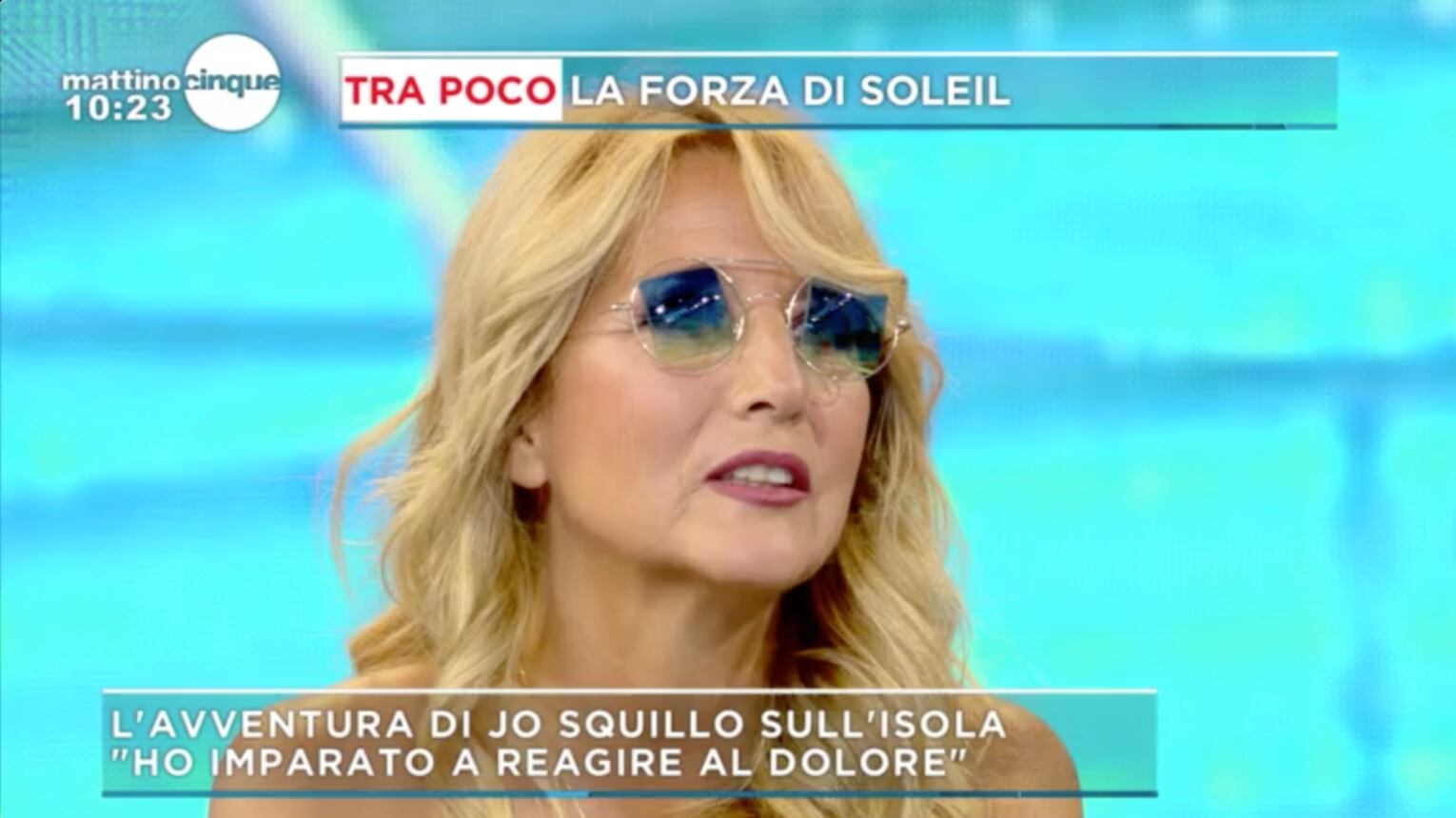 Jo Squillo: "L'Isola mi ha fatto accettare il dolore per la perdita dei genitori"