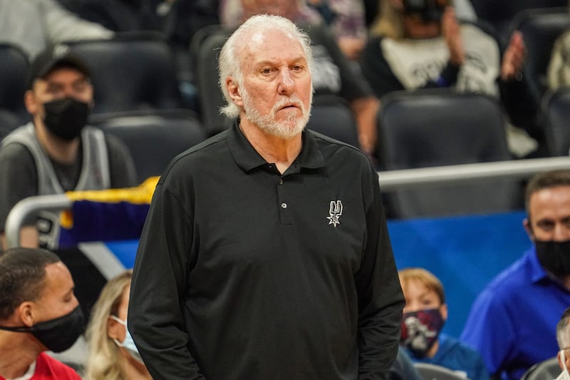 Popovich 2021 Spurs Magic Fotogramma
