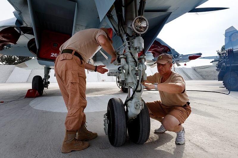 La vita quotidiana in una base russa in Siria 13