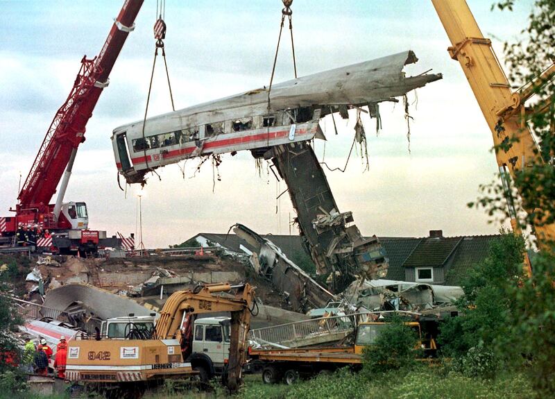 Recupero treno Eschede