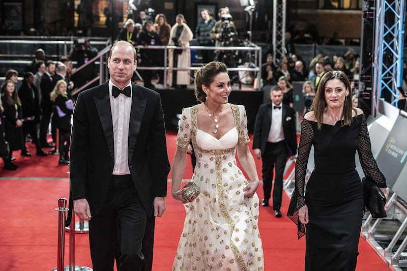 William e Kate sul red carpet dei BAFTA 2020 2