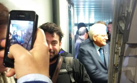 Mattarella a Palermo con un aereo di linea 2