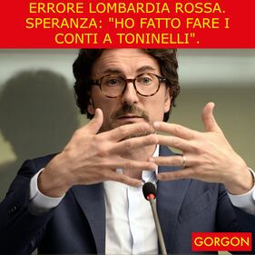 Ecco la satira del giorno. L'errore di Speranza in Lombardia 1