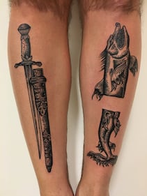 I tatuaggi di Massimo Gurnari 7