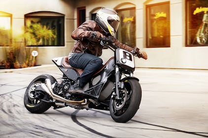 Yamaha TMax Hypermodified by Roland Sands 2