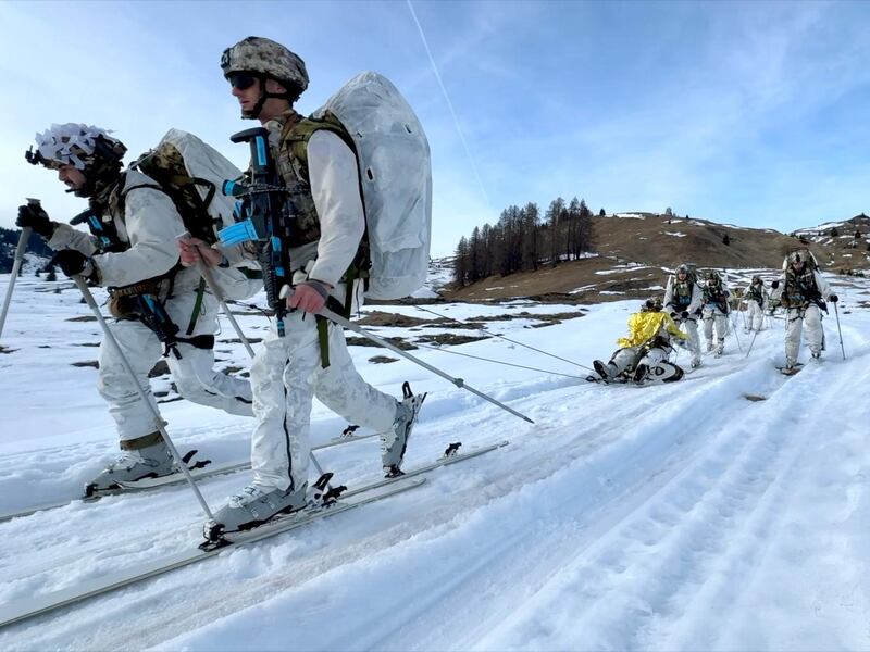 Ice Patrol, l'esercitazione delle truppe alpine dell'Esercito 12