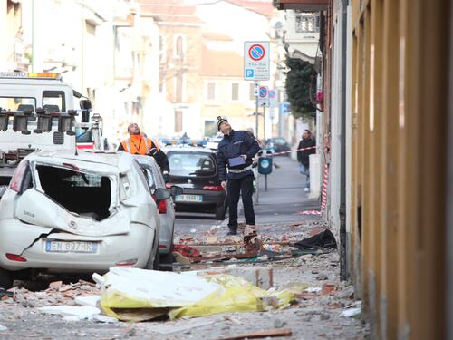 Scoppio in una palazzina a Sesto San Giovanni