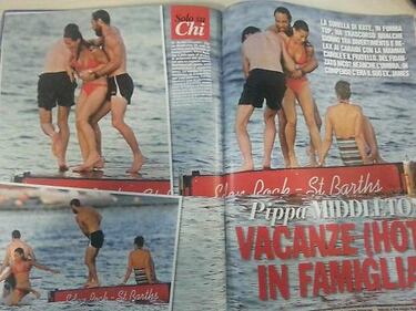 Pippa Middleton, bikini e giochi sull'acqua 1